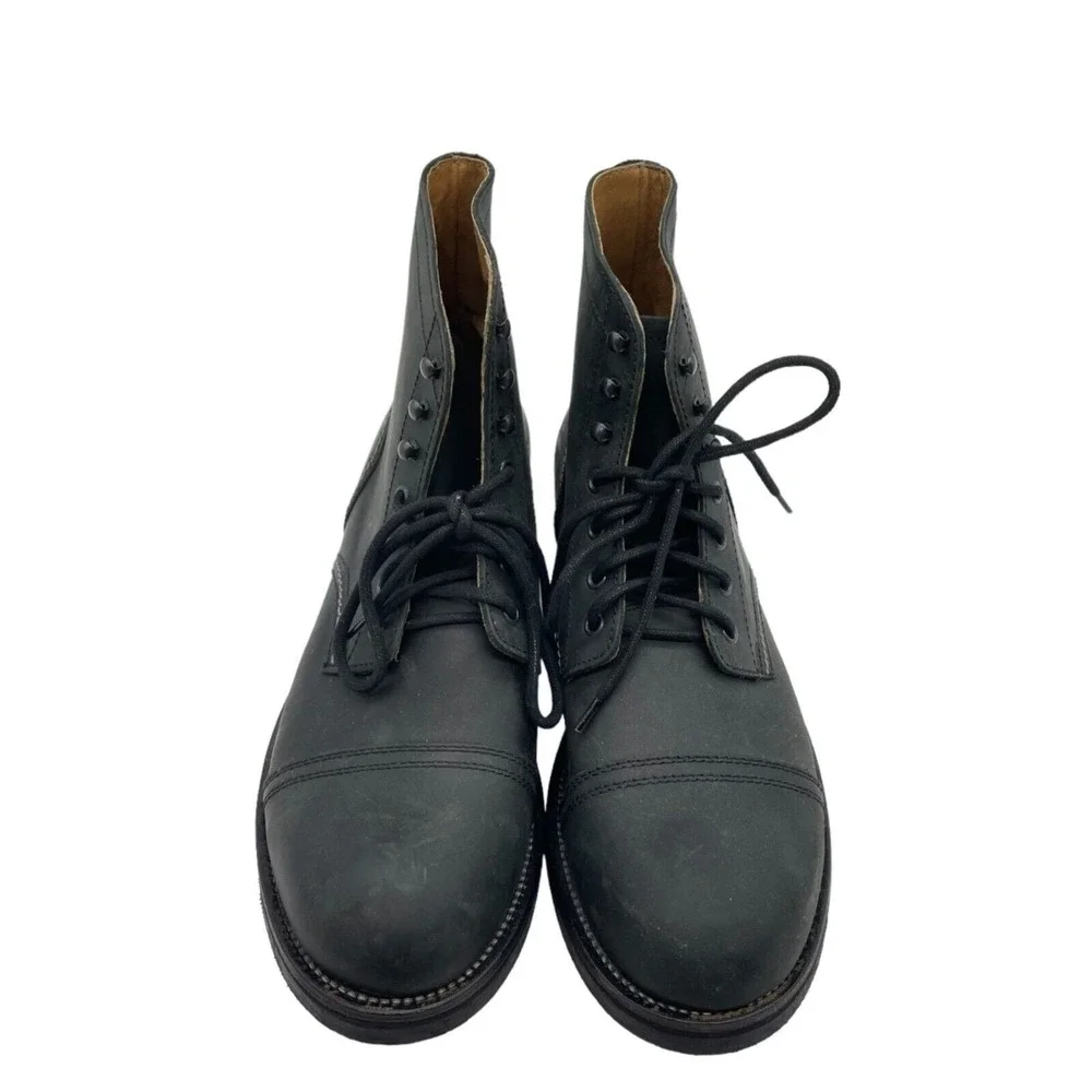 Hawkins‎ Boots Mens 11 Combat Outdoor Leather Rugged Workwear Lace Up Shoes New